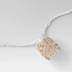 10ct Incandescent Mini Lights With Wrapped Rattan Hoods Brown - Opalhouse™ 8 10ct Incandescent Mini Lights With Wrapped Rattan Hoods Brown - Opalhouse™ -Opalhouse GUEST 1611eebf 7bfb 46d6 95fc 5806cce0b33e