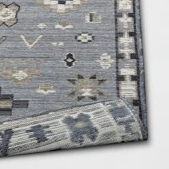 7'x10' Tapestry Rectangular Woven Outdoor Area Rug Gray - Opalhouse™ 7 7'x10' Tapestry Rectangular Woven Outdoor Area Rug Gray - Opalhouse™ -Opalhouse GUEST 3d63a080 35c1 4b18 87d0 49bd82241939