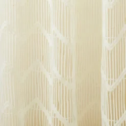 1pc 50"x84" Sheer Zig Zag Macrame Curtain Panel Cream - Opalhouse™ Designed With Jungalow™ -Opalhouse GUEST 453c4af7 309c 4148 8efd 84874224d2bb
