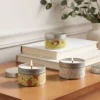 12.15oz Tin Gift Set Silver With Embossed Yellow Candle - Opalhouse™ -Opalhouse GUEST 47498c31 105d 459c af59 259679c7a955