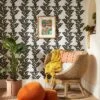 Botanical Leaf Peel And Stick Wallpaper Black/White - Opalhouse™ Designed With Jungalow™ -Opalhouse GUEST 4e33c7e9 90a0 436a 87ca 5d5bd5ee650a