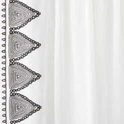 1pc Light Filtering Diamond Border Window Curtain Panel White - Opalhouse™ Designed With Jungalow™ 8 1pc Light Filtering Diamond Border Window Curtain Panel White - Opalhouse™ Designed With Jungalow™ -Opalhouse GUEST 6a1227ec a22c 4a58 b5cd ea3e9bda3f45