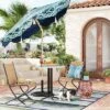 7.5'x7.5' Decorative Trim Scalloped Outdoor Market Umbrella Blue - Opalhouse™ Designed With Jungalow™ 2 7.5'x7.5' Decorative Trim Scalloped Outdoor Market Umbrella Blue - Opalhouse™ Designed With Jungalow™ -Opalhouse GUEST 926af1d5 5d43 4c7a 8672 cd582d16fd69