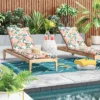 5' X 7' Soft Moroccan Tapestry With Double Knot Fringe Woven Outdoor Rug Teal - Opalhouse™ -Opalhouse GUEST b6df4bc3 4504 4632 a4b3 543f369671fd